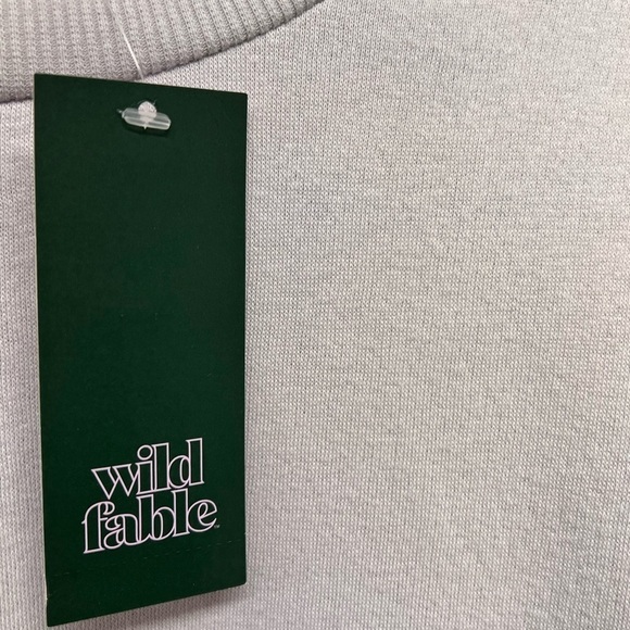 WOMEN’S Sweatshirt Light Grey M - Picture 3 of 4